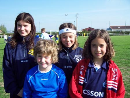 les filles du stage 